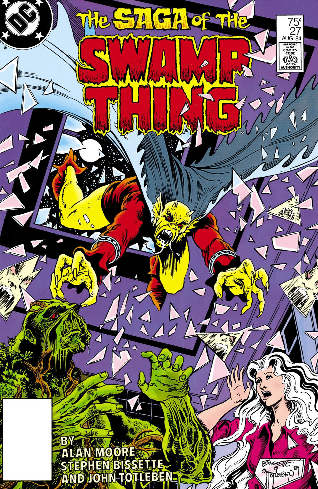 The Saga of the Swamp Thing #27 (DC, 1984 — Cover A) cover